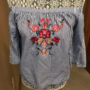 Off the shoulder top